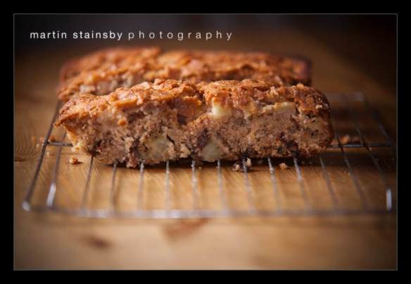 German Sourdough Friendship Cake in Strips © martin stainsby photography